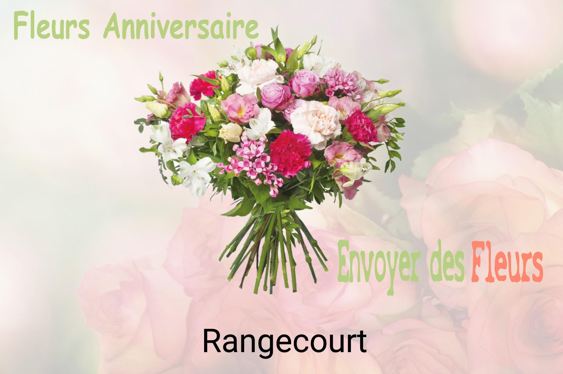 Bouquet de fleurs d’anniversaire livré à Rangecourt